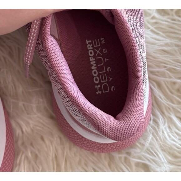 Under Armour HOVR Turbulence 2 Running Shoes Pink Rose Size 10 - Picture 11 of 12
